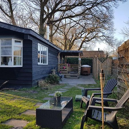 Chalet 2 Pers Met Hottub - Aan De Bosrand - Ijsselmeer - Gaasterland - Bos Rijs Exteriör bild